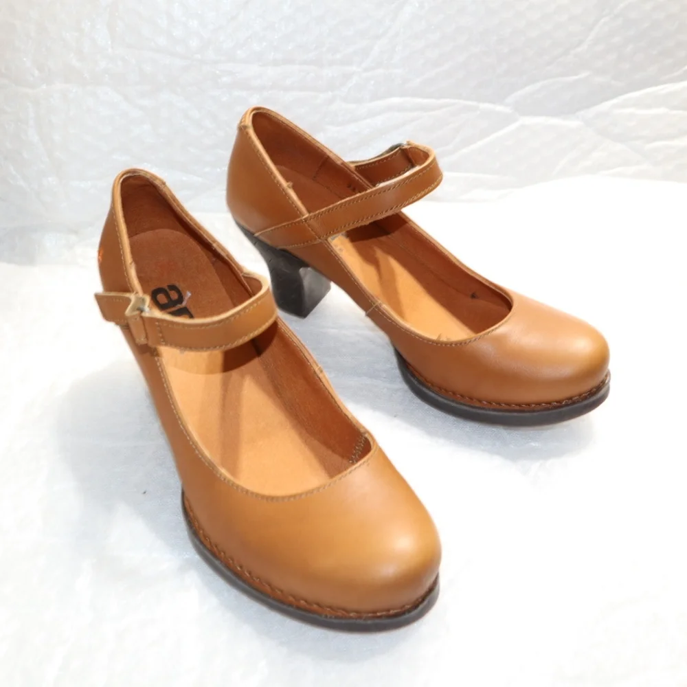 Art 0933 Harlem pumps Cognac - Picture 3 of 12